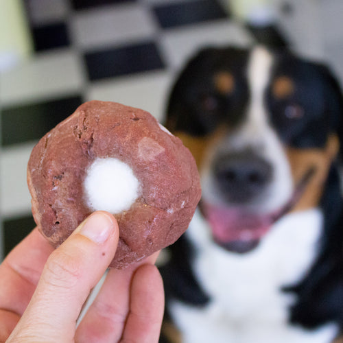 Maxota Raw: Wolf Cookies - Venison Bone and Goat Milk Yogurt - Healthy Natural Treats for Dogs Hand-crafted in San Diego