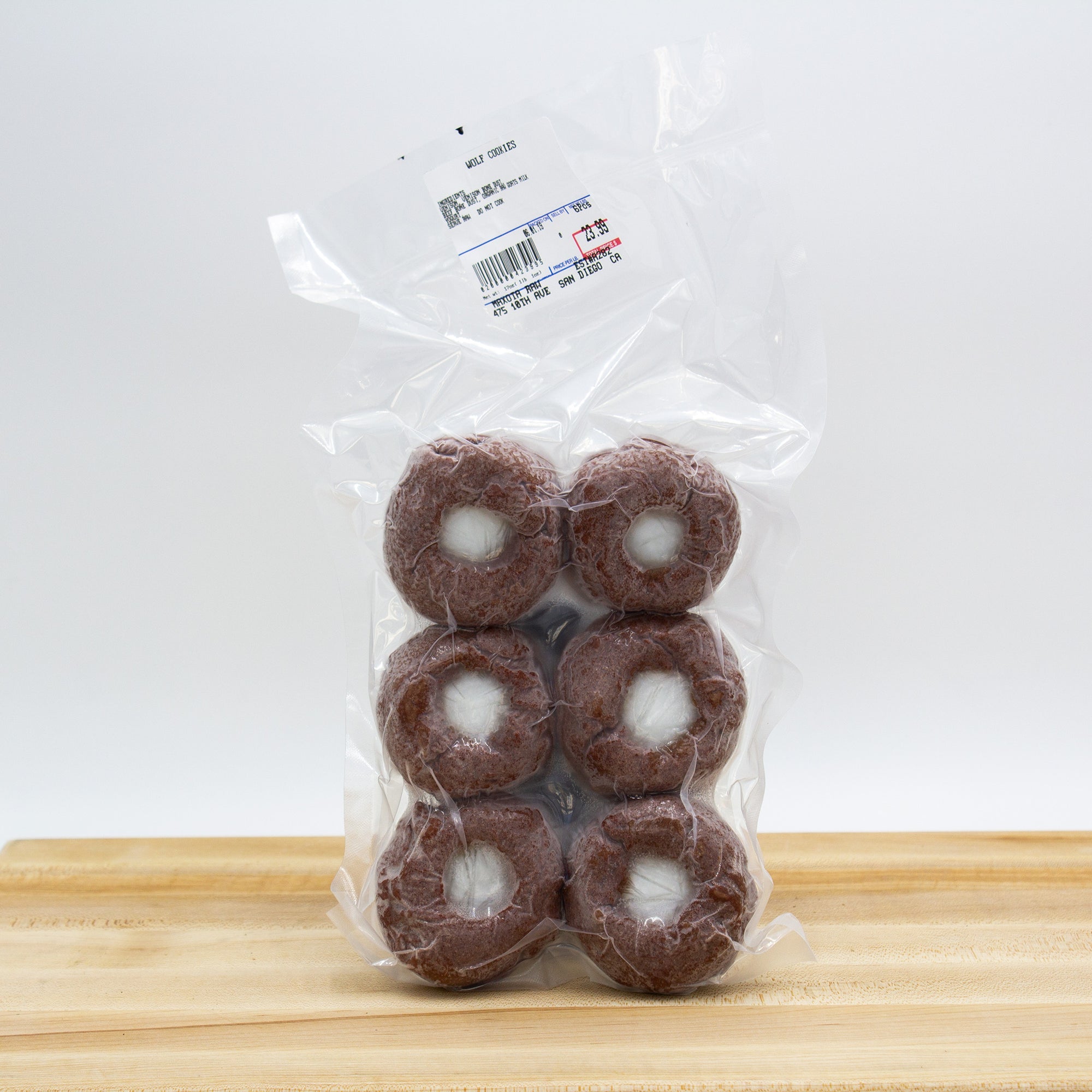 Maxota Raw: Wolf Cookies - Venison Bone and Goat Milk Yogurt - Healthy Natural Treats for Dogs Hand-crafted in San Diego